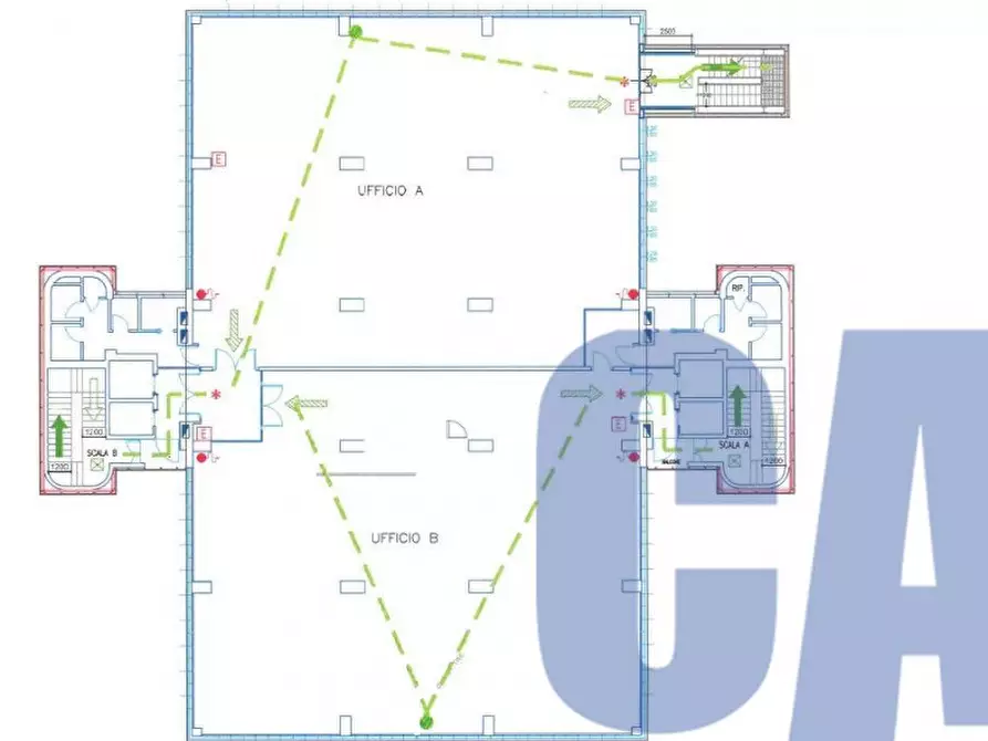 Immagine 23 di Ufficio in affitto  in VIA KULISCIOFF ANNA a Milano