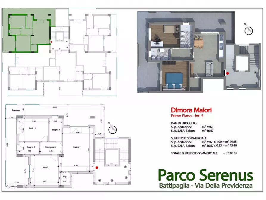 Immagine 14 di Appartamento in vendita  in Via della Previdenza a Battipaglia