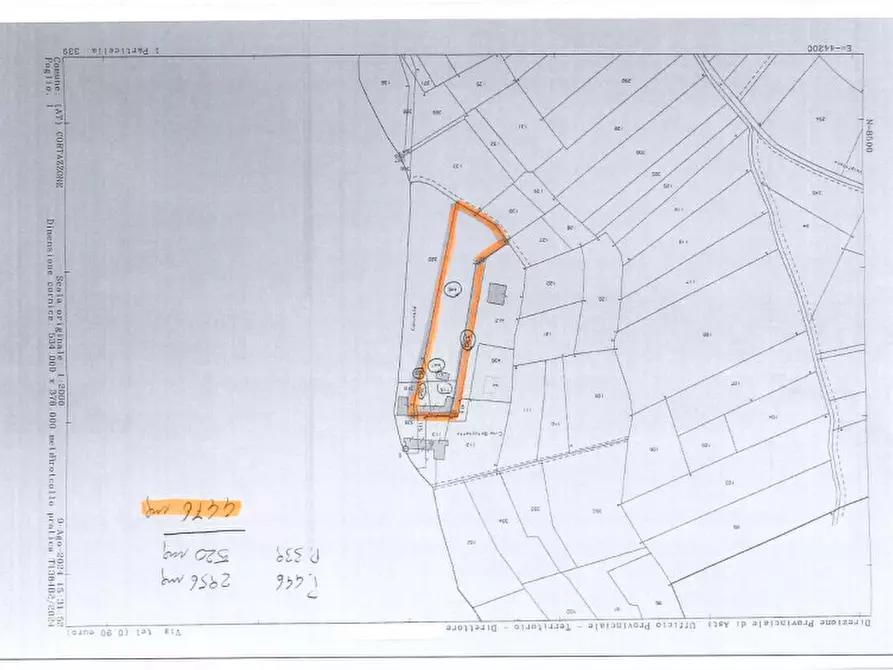 Immagine 27 di Villa in vendita  in Via Per Viale, 6 a Cortazzone