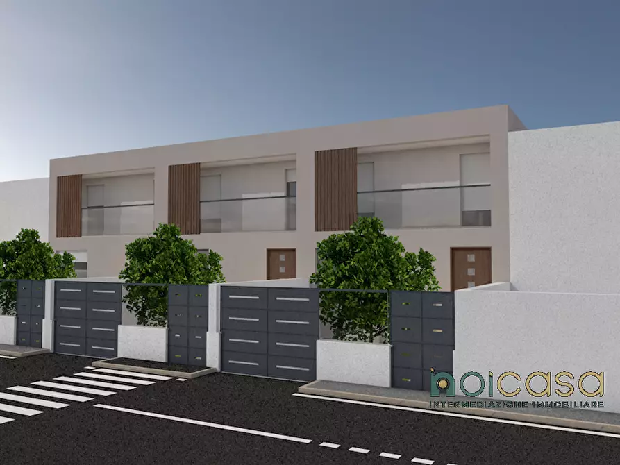 Immagine 13 di Villetta a schiera in vendita  in via due giugno a Surbo