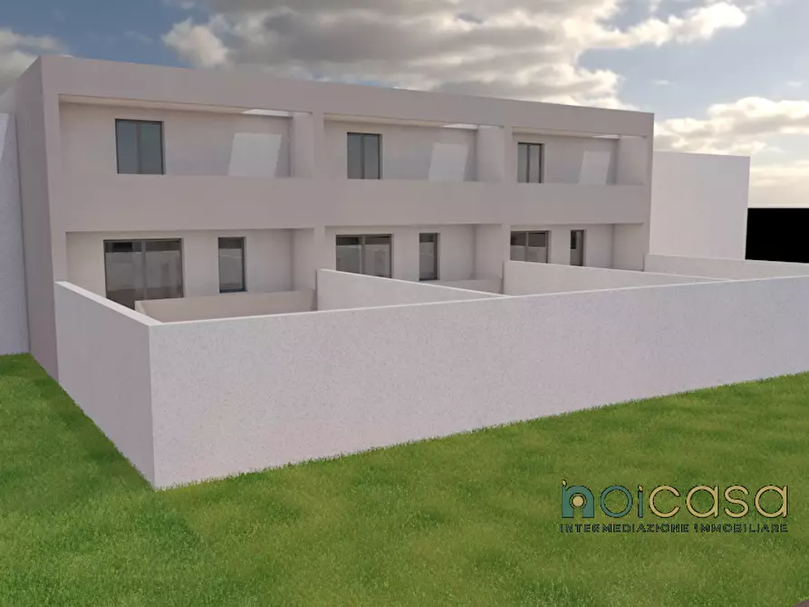 Immagine 18 di Villetta a schiera in vendita  in via due giugno a Surbo