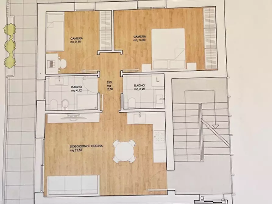 Immagine 10 di Appartamento in vendita  in Viale Giuseppe Garibaldi a Venezia