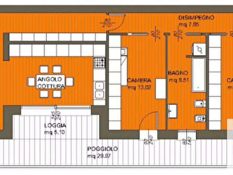 Immagine 22 di Appartamento in vendita  in Via Nazario Sauro a Selvazzano Dentro