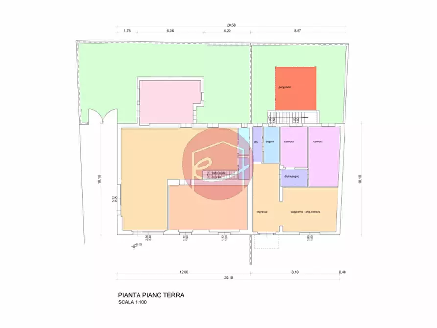 Immagine 2 di Casa indipendente in vendita  a Santarcangelo Di Romagna