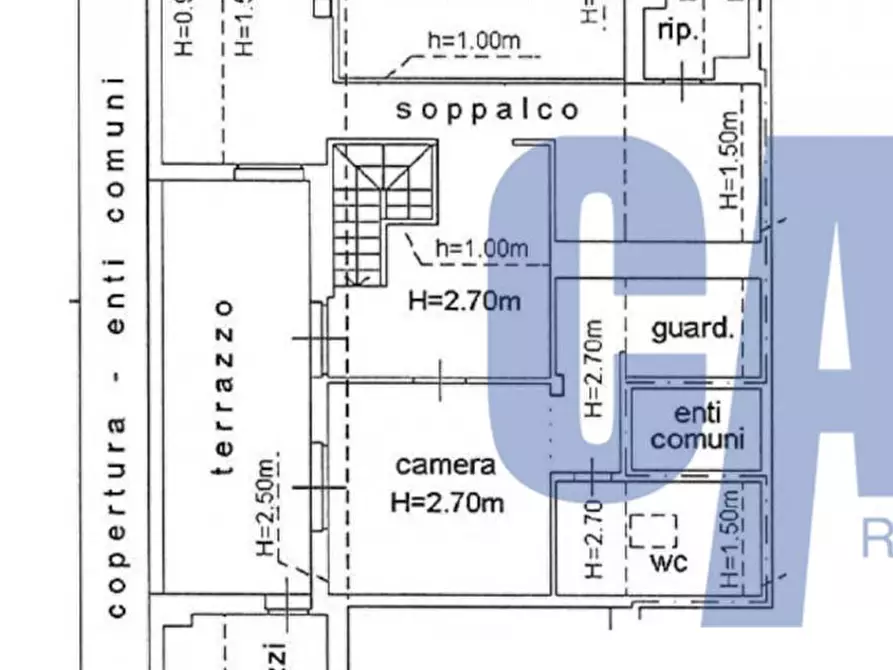 Immagine 15 di Ufficio in vendita  in VIA DONIZETTI GAETANO a Monza