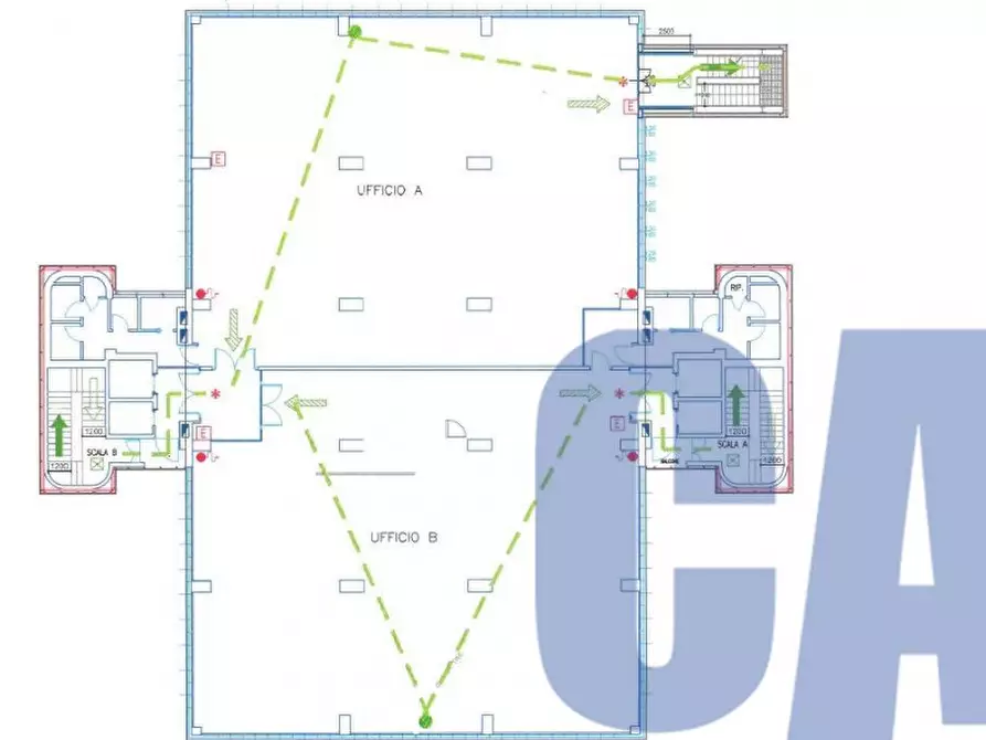 Immagine 23 di Ufficio in affitto  in VIA KULISCIOFF ANNA a Milano