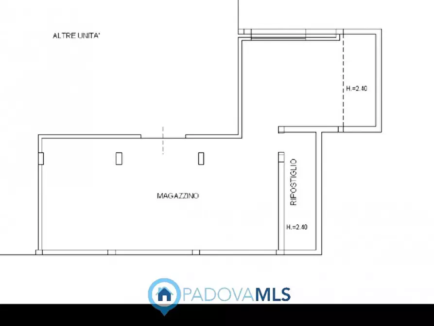 Immagine 30 di Ufficio in vendita  in Via Panà a Noventa Padovana