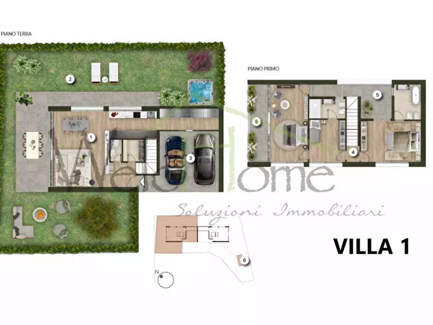 Immagine 22 di Villa in vendita  a Tavernerio