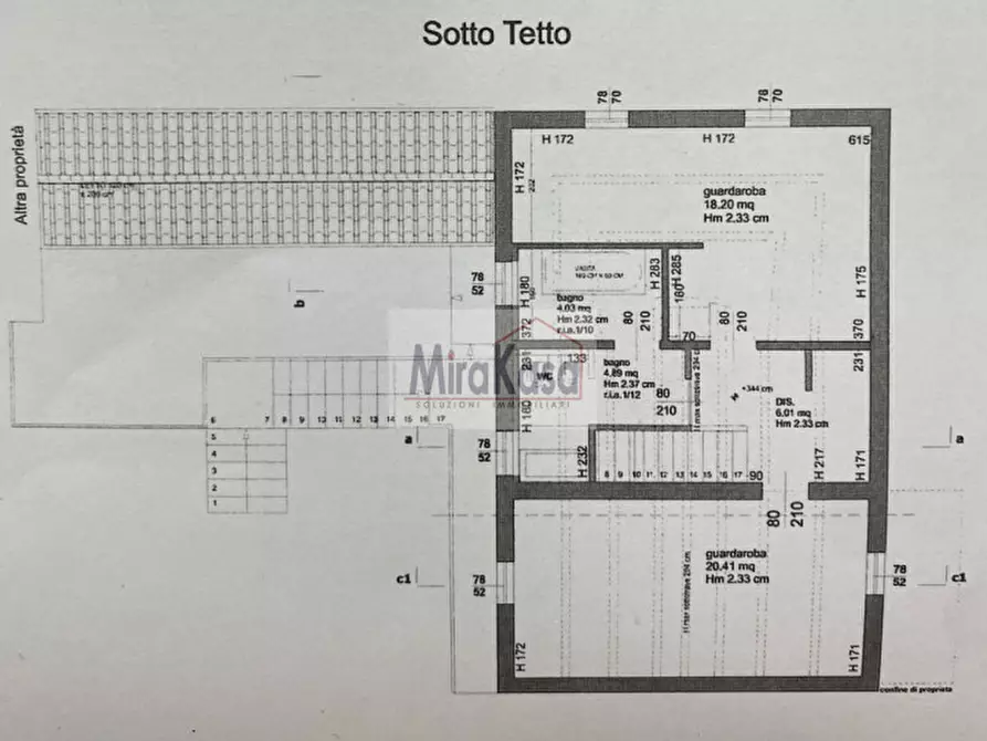Immagine 29 di Villetta a schiera in vendita  a Forli'