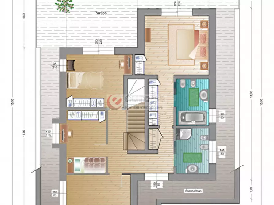 Immagine 5 di Terreno in vendita  a Arcugnano