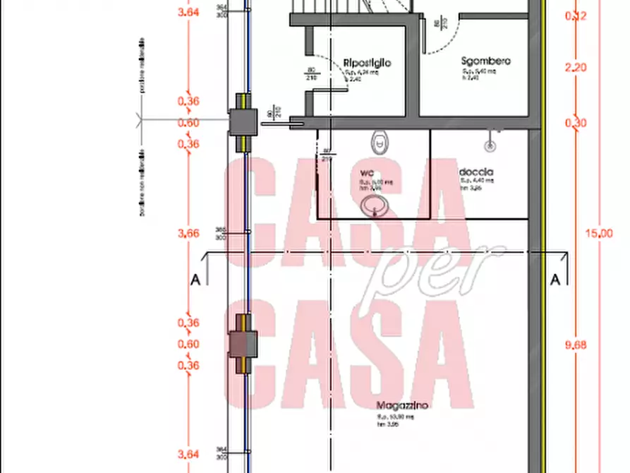 Immagine 40 di Rustico / casale in vendita  a Occhiobello