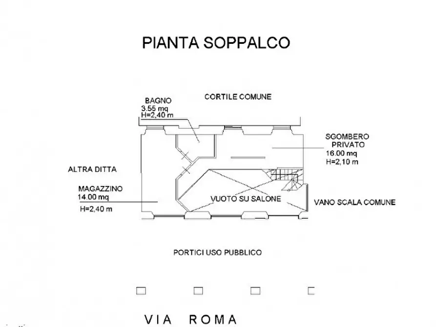 Immagine 14 di Negozio in vendita  in Via Roma 10 a Alba