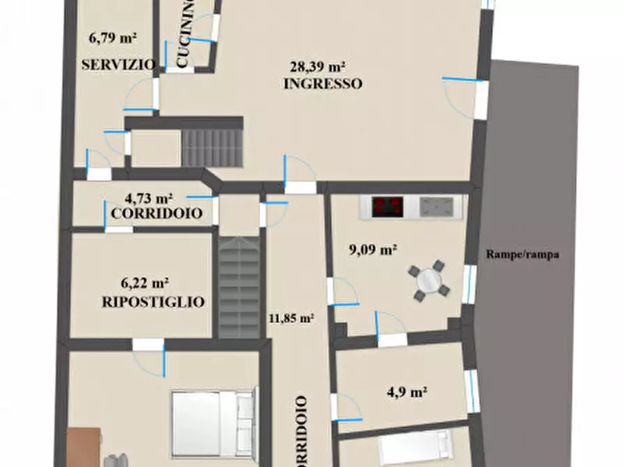 Immagine 26 di Casa indipendente in vendita  a Borgo D'anaunia