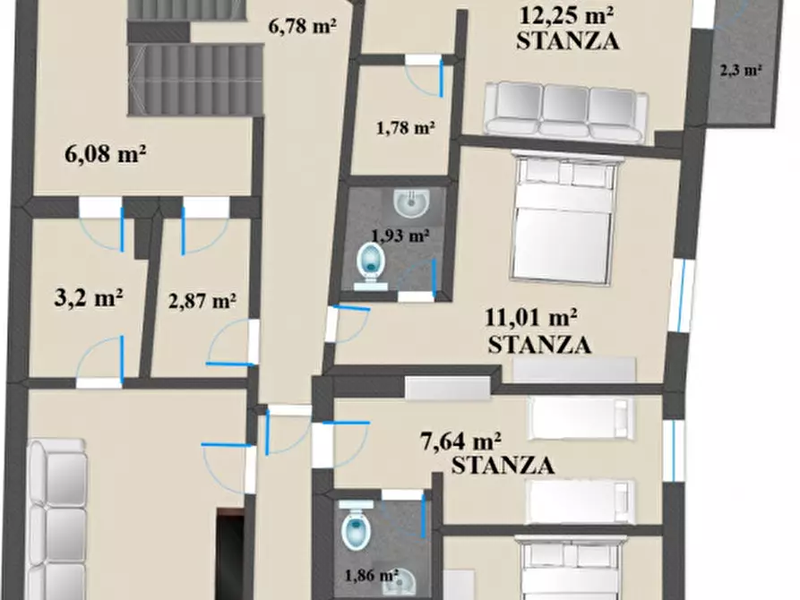 Immagine 28 di Casa indipendente in vendita  a Borgo D'anaunia