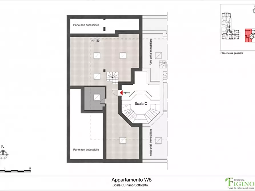 Immagine 2 di Appartamento in vendita  in Via Ponte del Giuscano a Milano