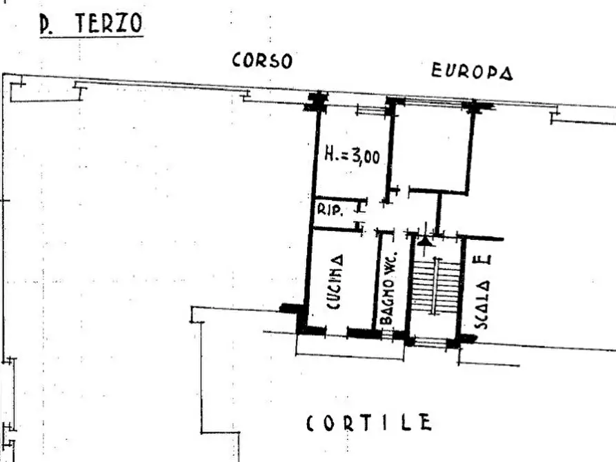 Immagine 22 di Appartamento in vendita  in Corso Europa 39 a Alba