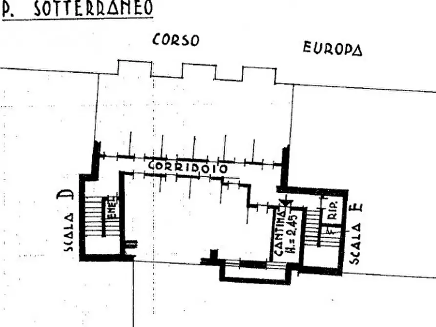 Immagine 23 di Appartamento in vendita  in Corso Europa 39 a Alba
