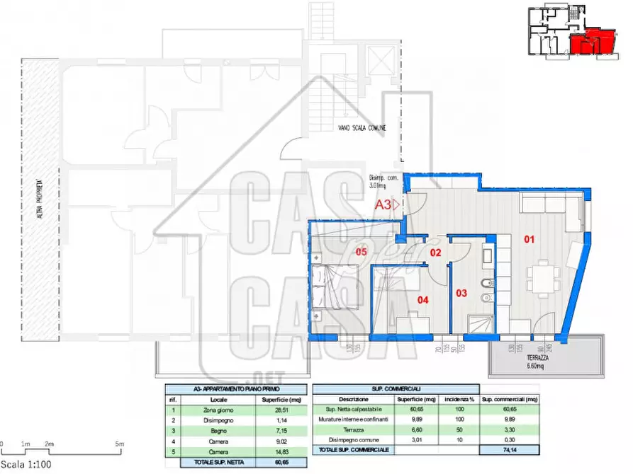 Immagine 23 di Appartamento in vendita  in Via Beldomandi a Padova