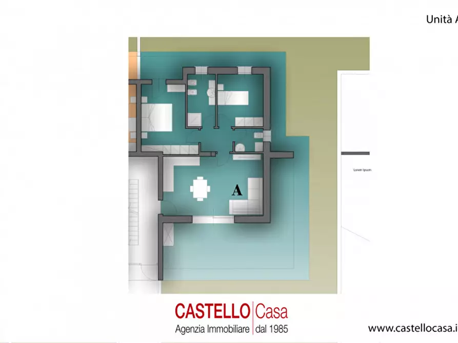 Immagine 5 di Appartamento in vendita  in Via Campet a Asolo