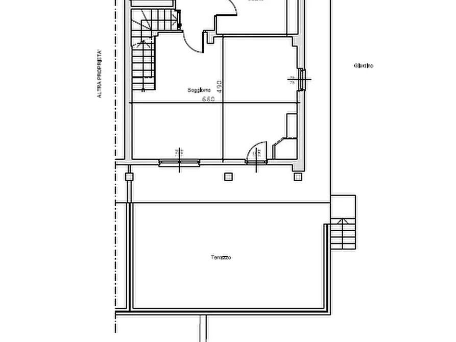Immagine 55 di Villetta a schiera in affitto  in VIA TORINO N°70 a Castiglione Torinese