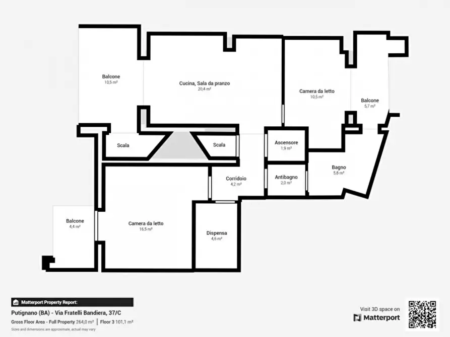 Immagine 36 di Villa in vendita  in Via Fratelli Bandiera 37/C a Putignano