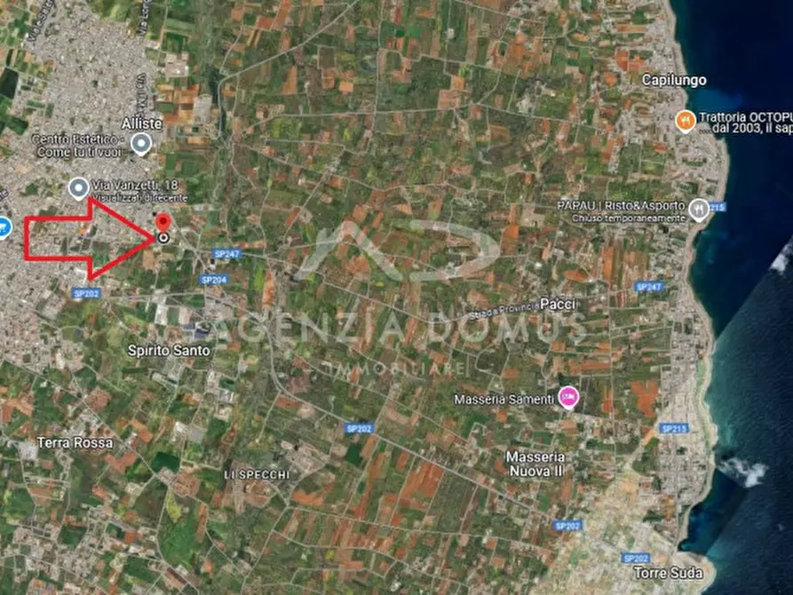 Immagine 17 di Terreno in vendita  in Località Tumari a Racale