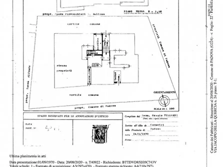 Immagine 20 di Appartamento in vendita  in via J. della Quercia a Padova