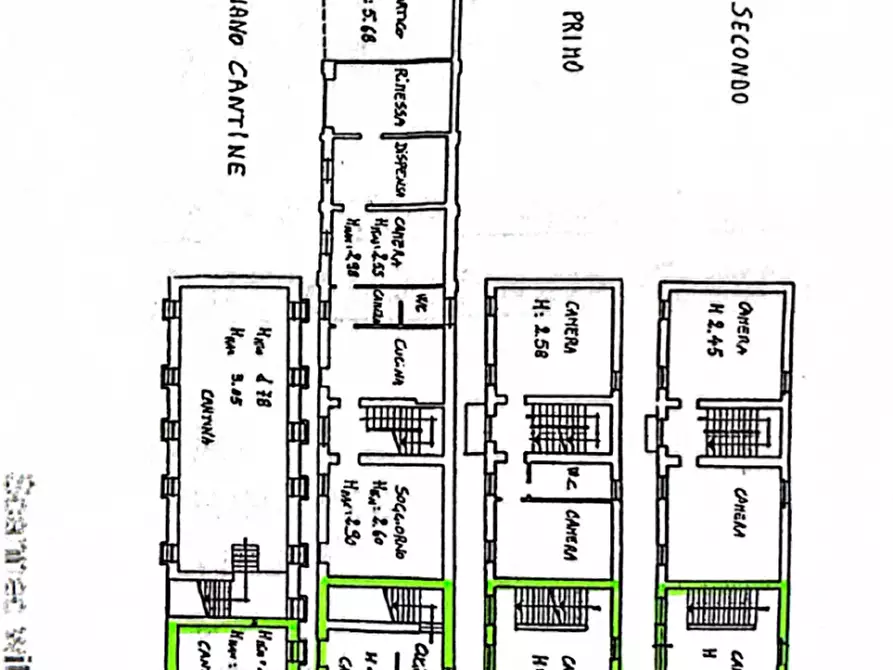 Immagine 36 di Villetta a schiera in vendita  in VIA GONELLA N.41 a Antignano