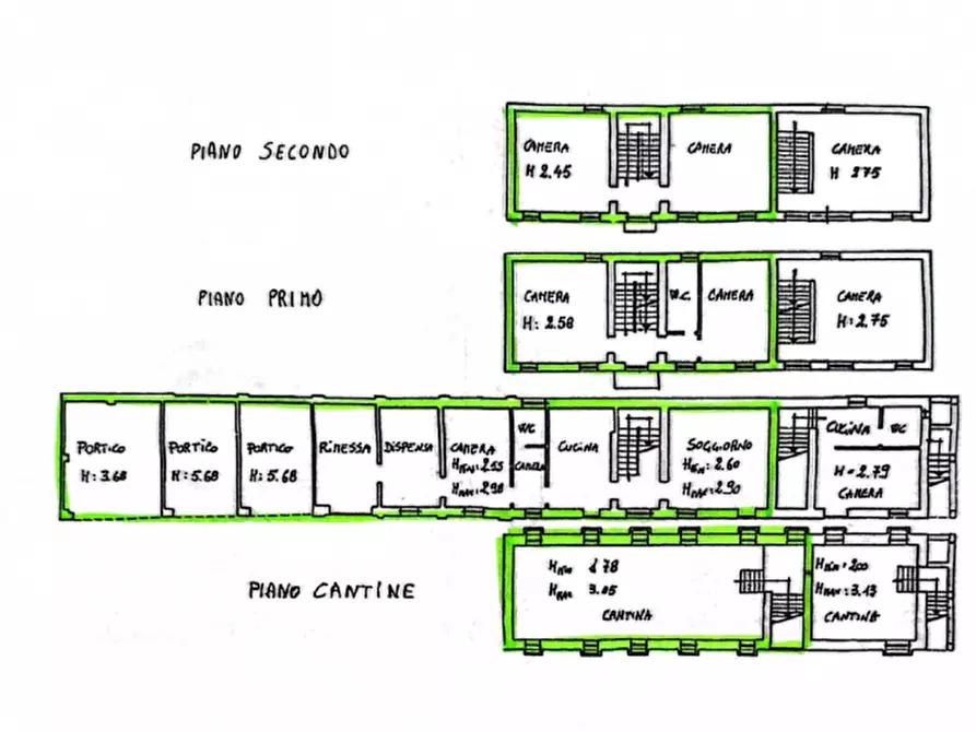 Immagine 33 di Rustico / casale in vendita  in VIA GONELLA N.41 a Antignano