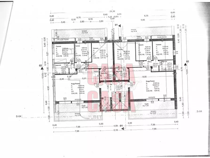 Immagine 13 di Appartamento in vendita  in Via Giuseppe Verdi a Montegrotto Terme