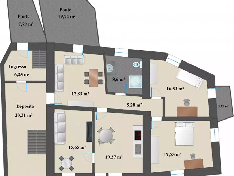 Immagine 20 di Appartamento in vendita  a Caldes