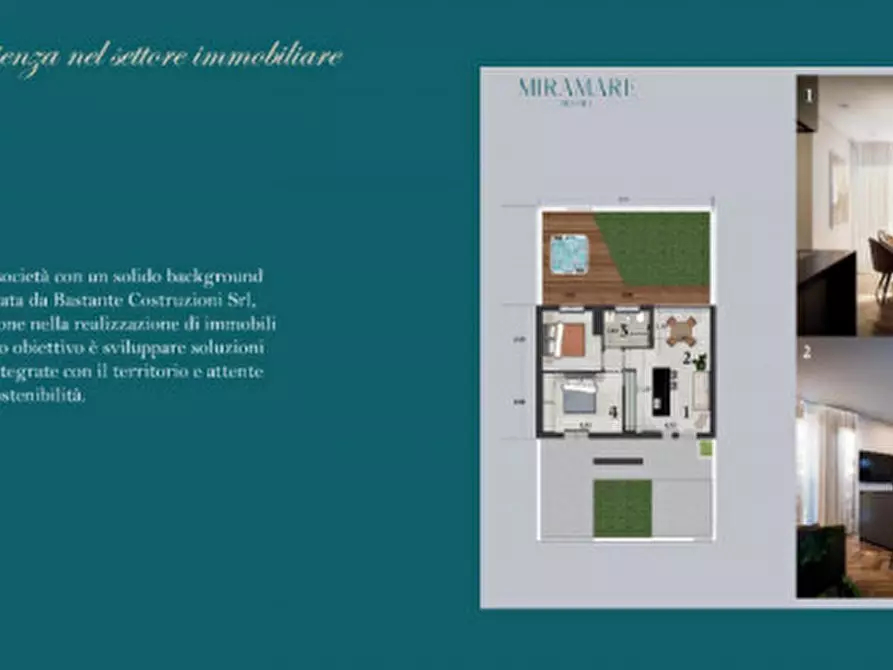 Immagine 7 di Villetta a schiera in vendita  in via miramare a Avola