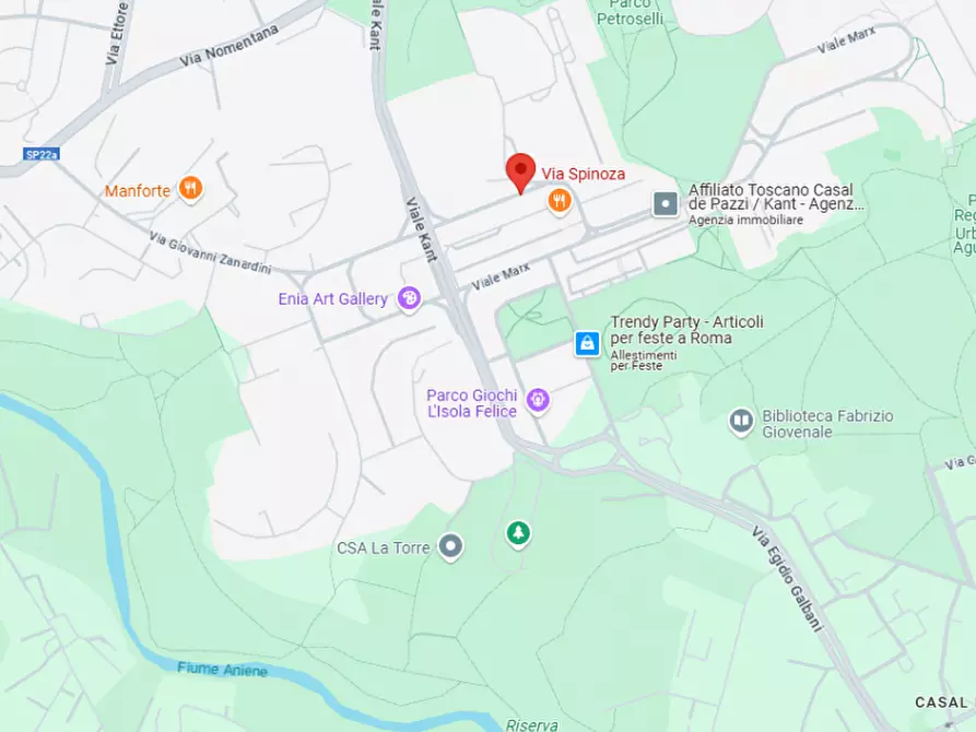 Immagine 8 di Appartamento in vendita  in Via Spinoza a Roma