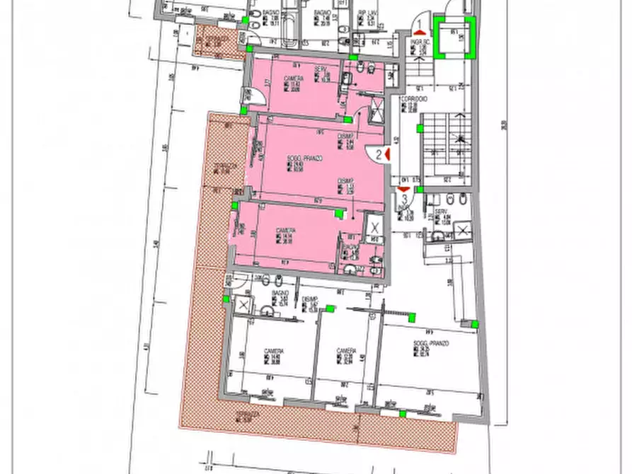 Immagine 27 di Appartamento in vendita  in Corso Milano a Padova