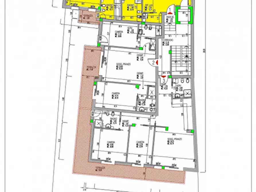Immagine 35 di Appartamento in vendita  in Corso Milano a Padova