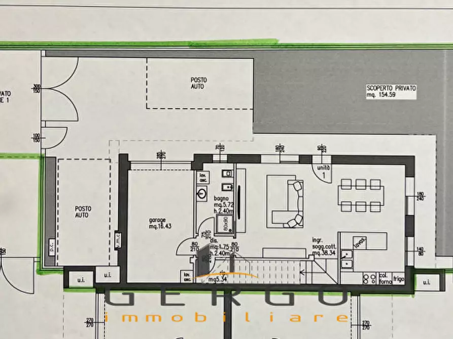 Immagine 22 di Casa trifamiliare in vendita  in Via Moncenisio a Albignasego