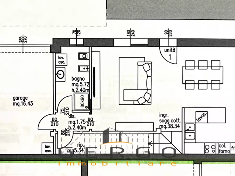 Immagine 23 di Casa trifamiliare in vendita  in Via Moncenisio a Albignasego