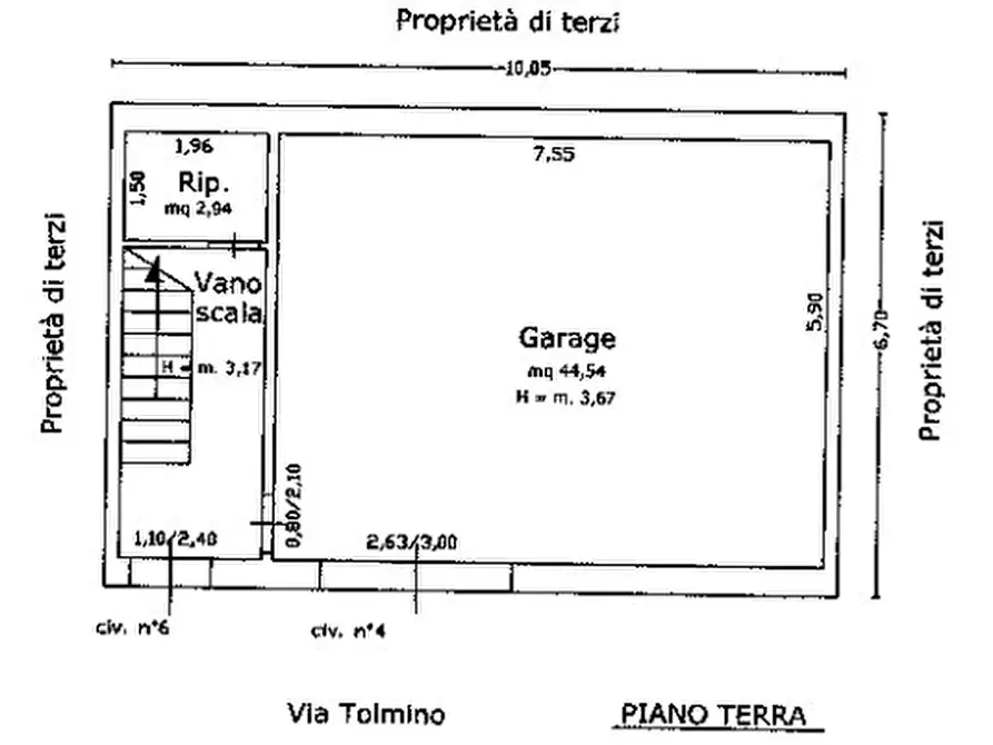 Immagine 1 di Appartamento in vendita  in Via Tolmino 4/6 a Lentini