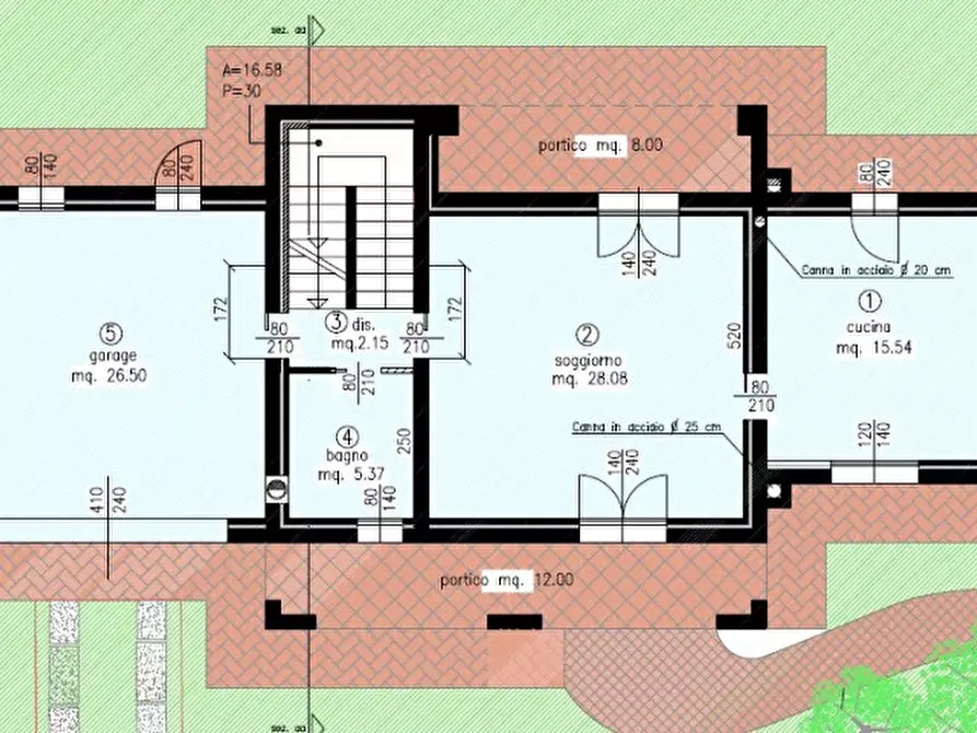 Immagine 14 di Casa indipendente in vendita  in Via Galileo Galilei a Casier