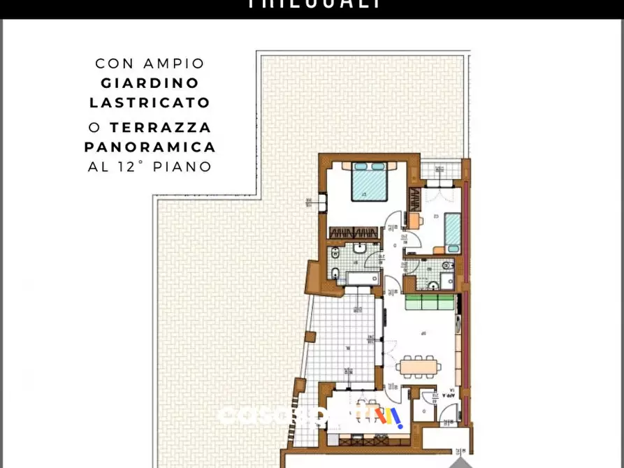 Immagine 16 di Appartamento in vendita  in Via Roberto Tremelloni 40 a Milano