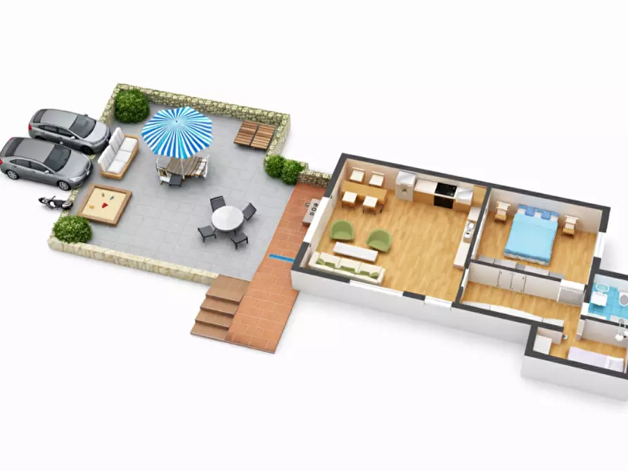 Immagine 9 di Appartamento in vendita  in via dei colli a Carpenedolo