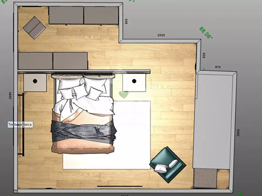 Immagine 18 di Villetta a schiera in vendita  in Via Cisis, 9 a Udine