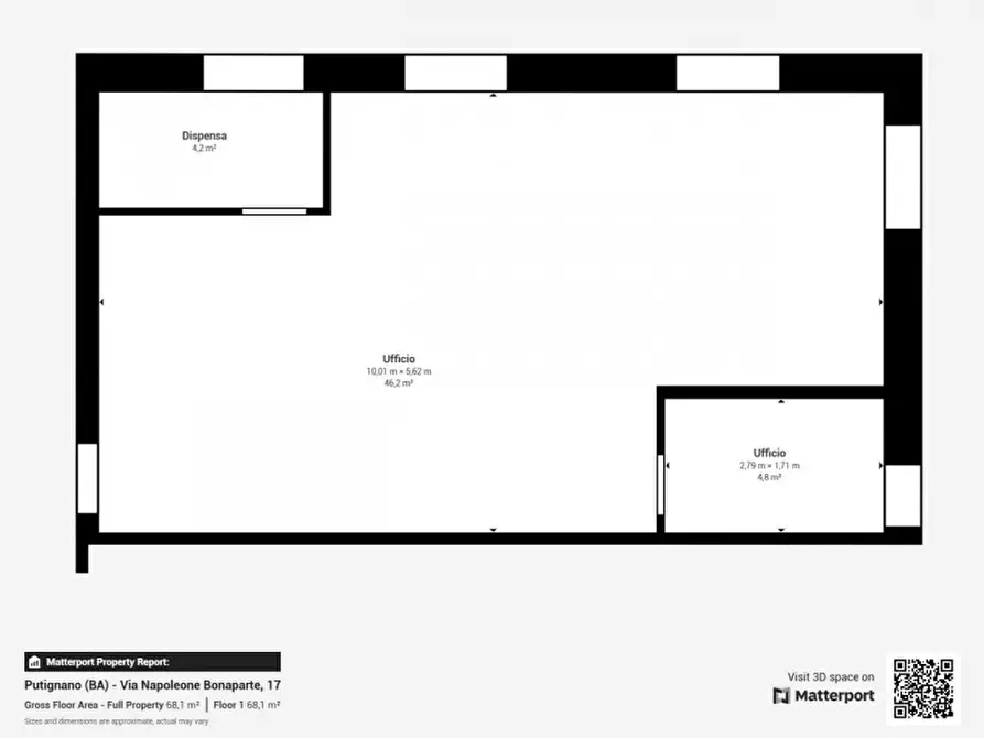 Immagine 17 di Ufficio in affitto  in Via Napoleone Bonaparte 17/b a Putignano