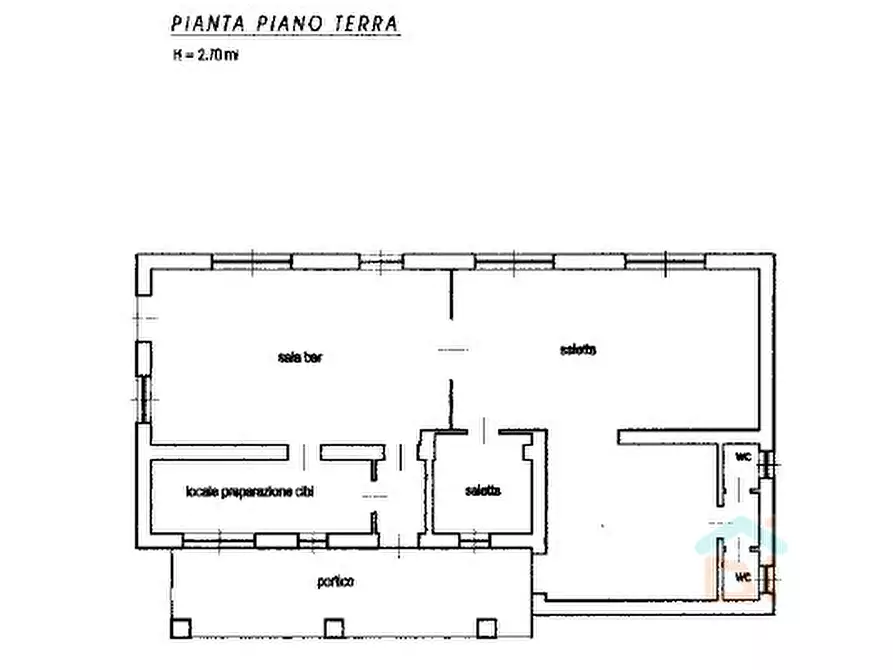 Immagine 23 di Attività commerciale in vendita  in Via Armando Diaz 10 a Porpetto