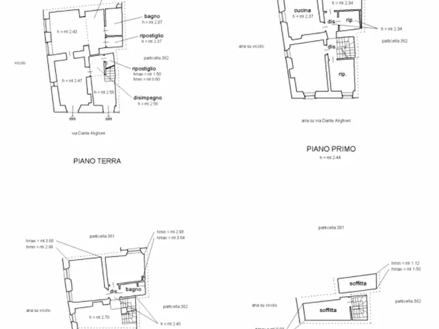 Immagine 23 di Villetta a schiera in vendita  in Via Dante Alighieri a Castelnuovo Magra