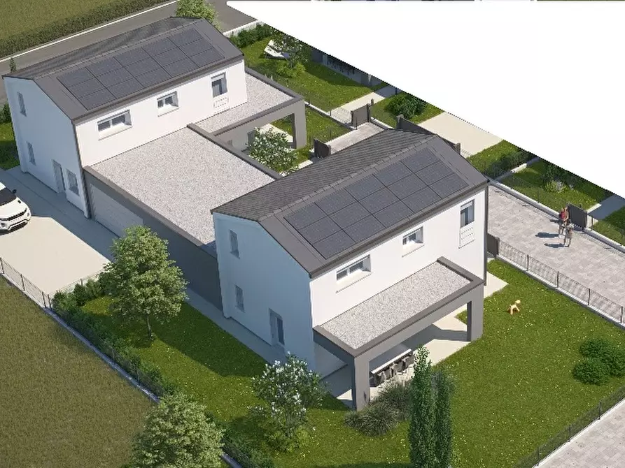 Immagine 2 di Casa bifamiliare in vendita  a Tezze Sul Brenta