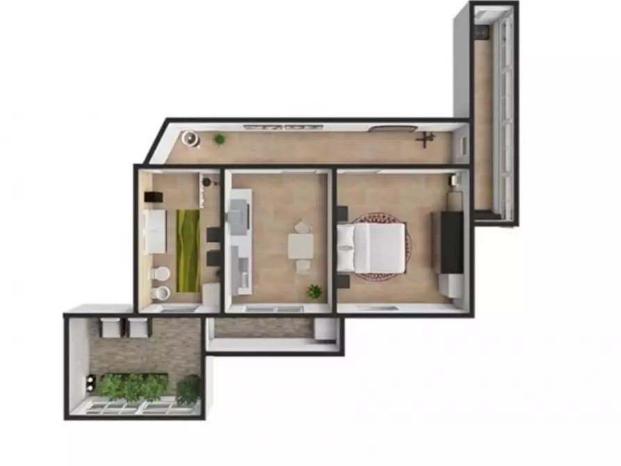 Immagine 5 di Appartamento in vendita  in Viale Mediterraneo a Chioggia