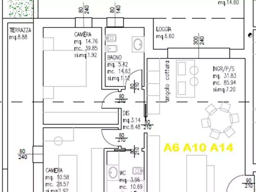 Immagine 42 di Appartamento in vendita  in viale Gian Giacomo Felissent 102 a Treviso