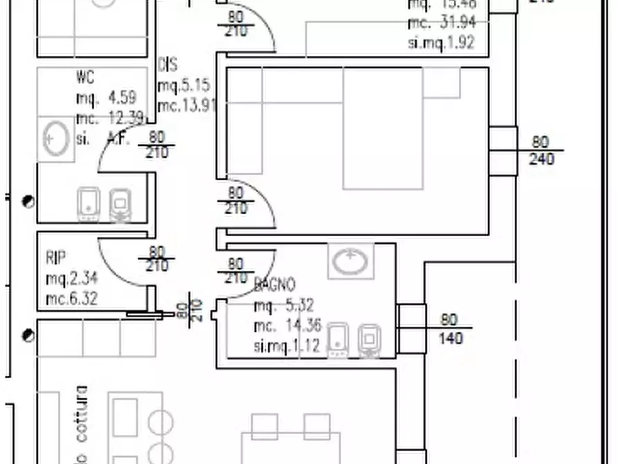 Immagine 54 di Appartamento in vendita  in viale Gian Giacomo Felissent 102 a Treviso