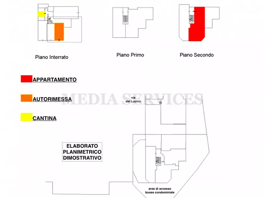 Immagine 23 di Appartamento in vendita  in via del Lucino n° 4 a Sannazzaro De' Burgondi